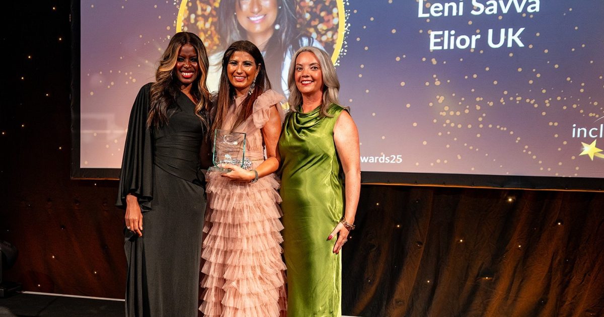 OpenGraph Image for Elior’s CFO Leni Savva wins ‘Most Impactful Mentor in Hospitality, Travel and Leisure’ award at WiTHL & Diversity in Retail Inclusion in Awards