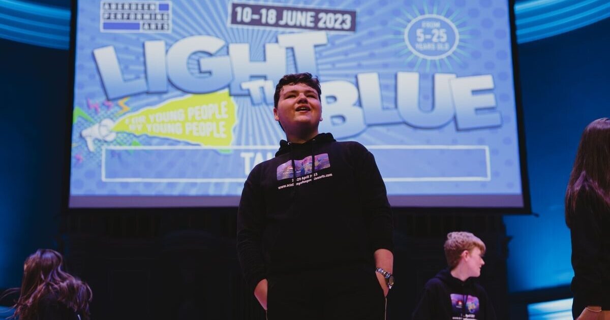 OpenGraph Image for Young people take centre stage as Light the Blue Festival announces full line up