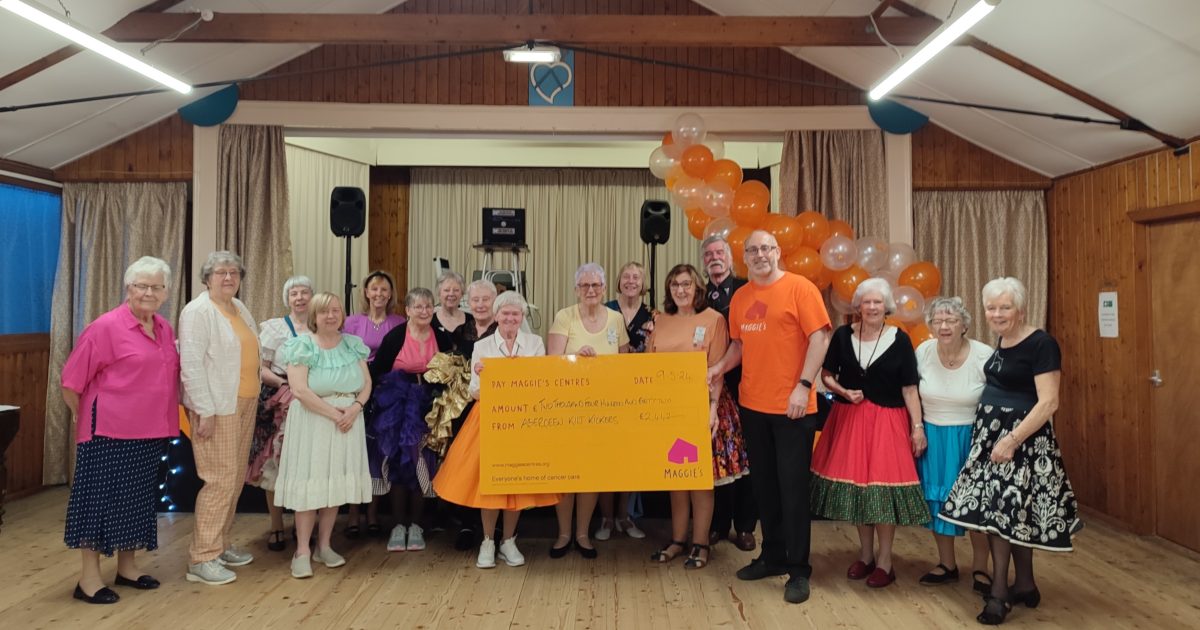OpenGraph Image for Aberdeen Dance Club 'kicks' in more that £2,400 to support local families affected by cancer