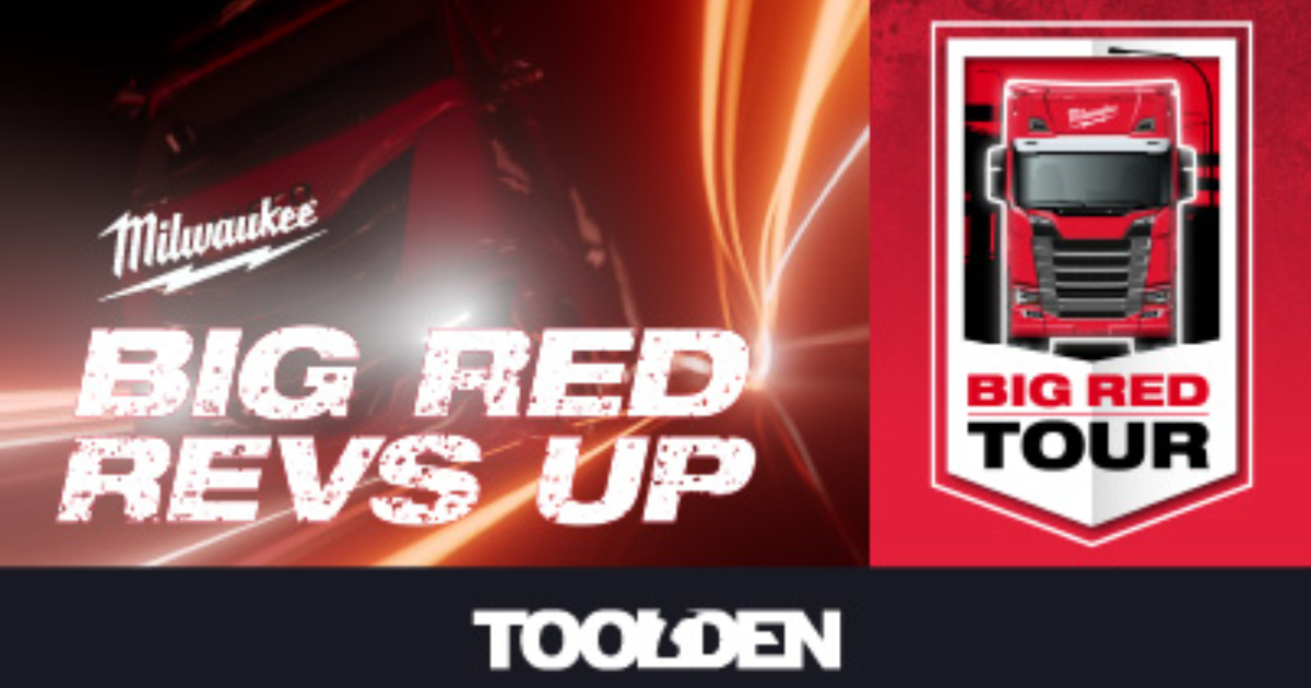OpenGraph Image for Toolden brings the Big Red Milwaukee Truck Tour to Aberdeen