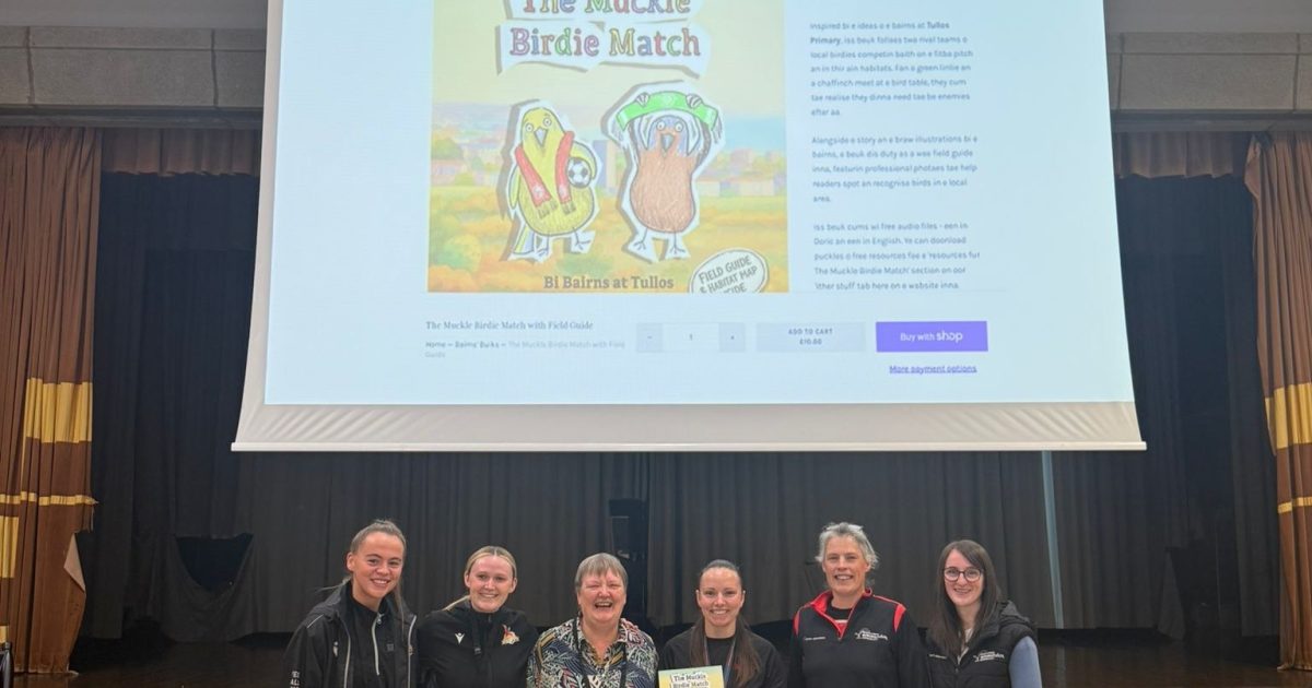 OpenGraph Image for Torry community partnership brings The Muckle Birdie Match storybook to life