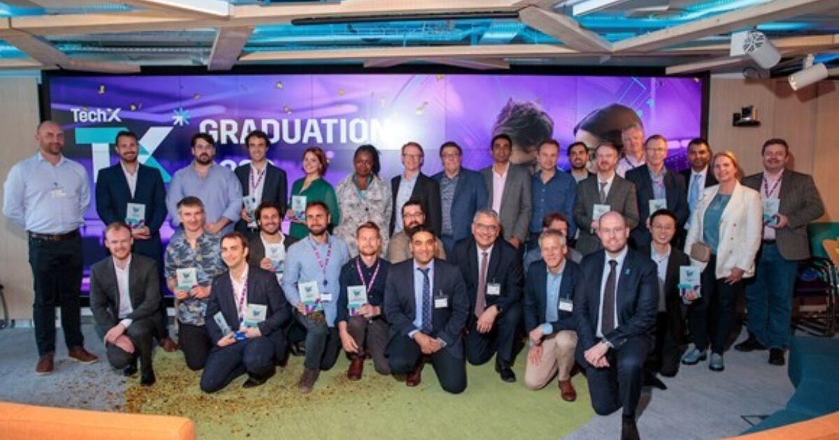 OpenGraph Image for Clean Energy start-ups graduate TechX Accelerator with £740K equity raised