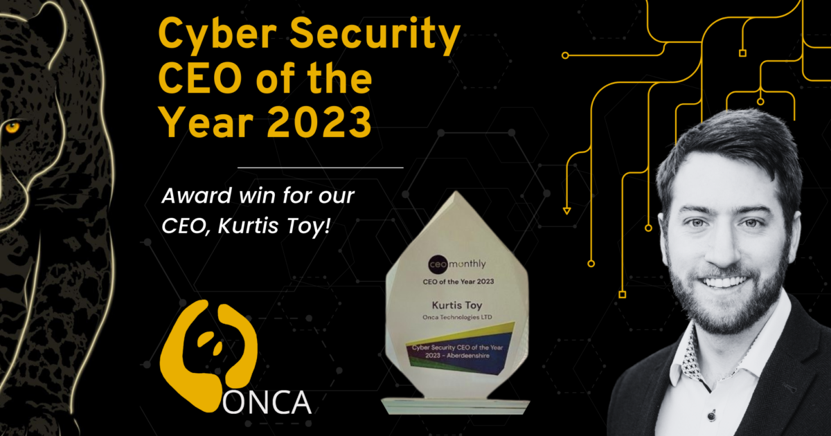 OpenGraph Image for Aberdeenshire cyber security expert wins CEO of the Year award