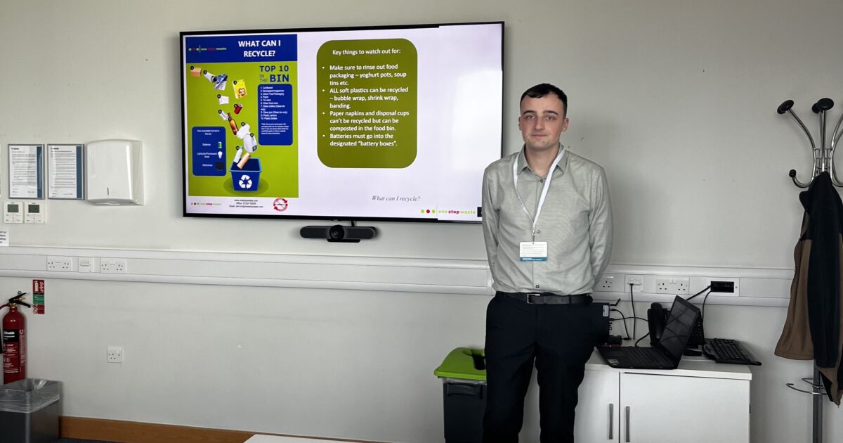 OpenGraph Image for One Stop Waste Solutions Ltd offers free waste awareness training and toolbox talks to clients