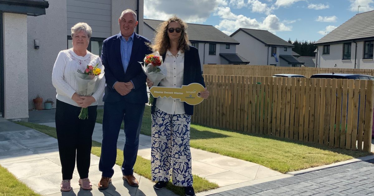 OpenGraph Image for Scotland's Housing Minister opens affordable new homes in Forres