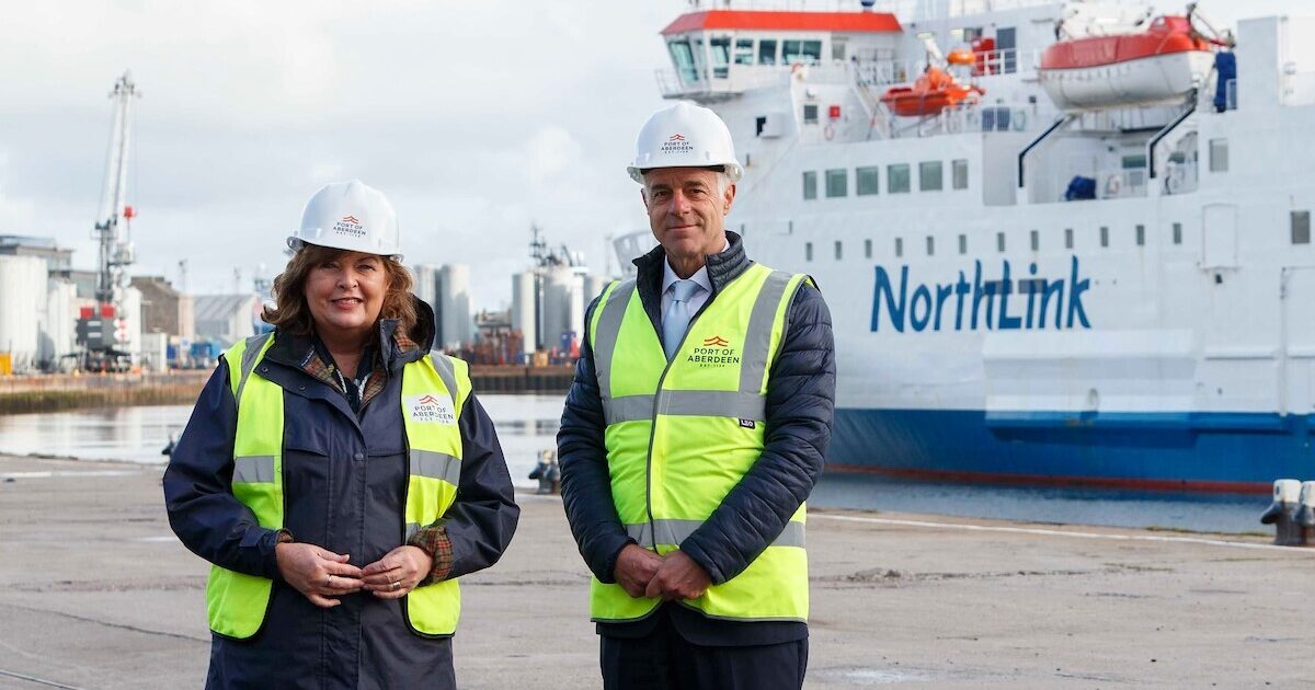OpenGraph Image for Seven-figure investment sails Port of Aberdeen towards net zero