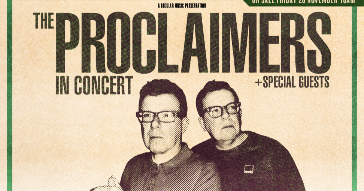 OpenGraph Image for The Proclaimers return in 2026 with highly anticipated tour