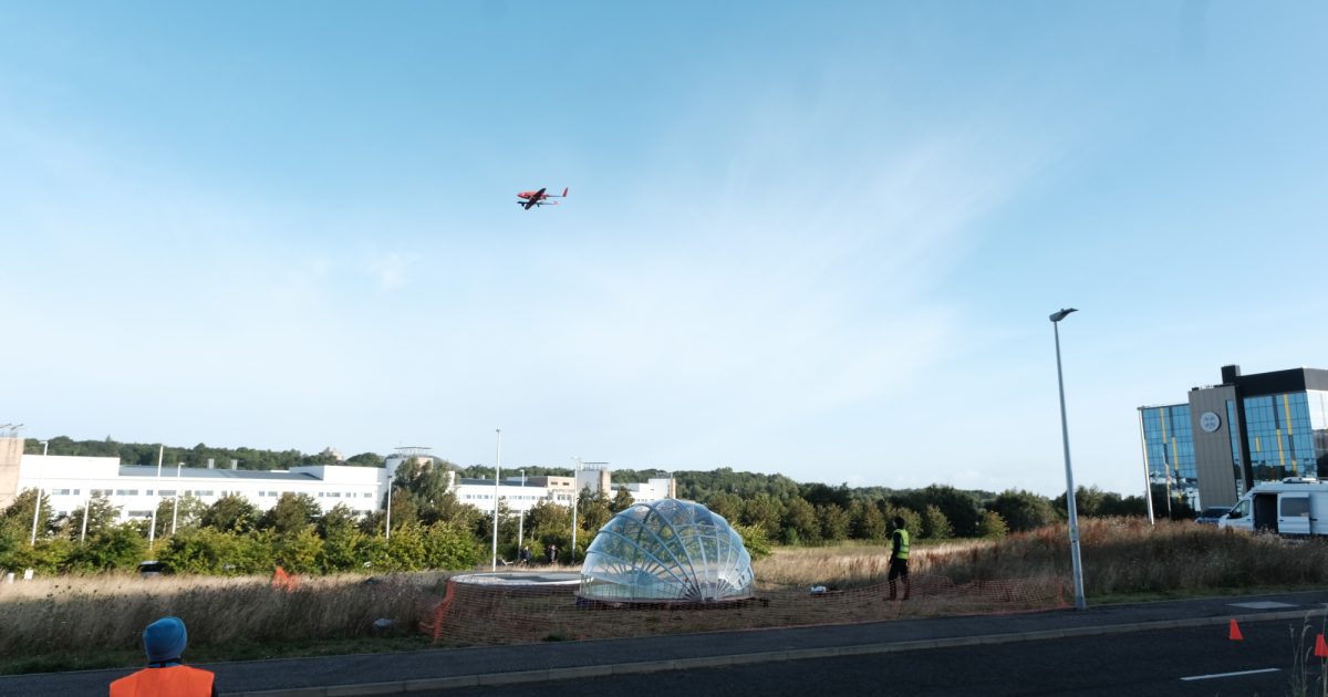 OpenGraph Image for NHS laboratory specimens delivered by drone for first time by Project CAELUS
