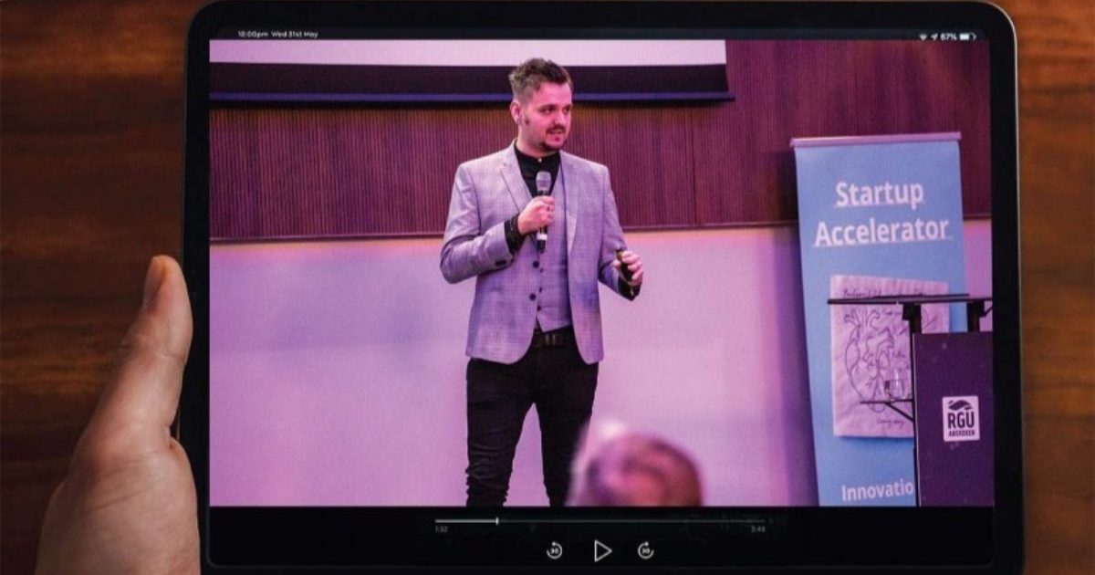 OpenGraph Image for Back to the future with RGU Startup Accelerator showcase