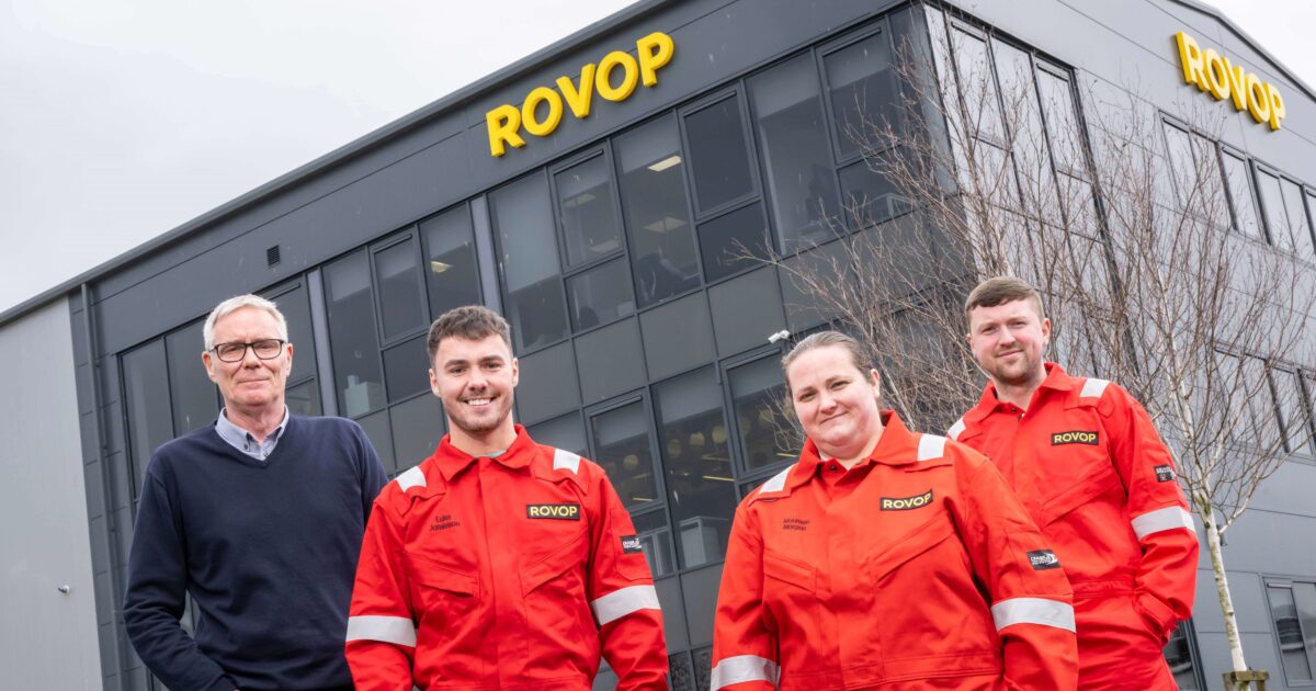 OpenGraph Image for ROVOP adds three new trainees to its industry-leading training programme