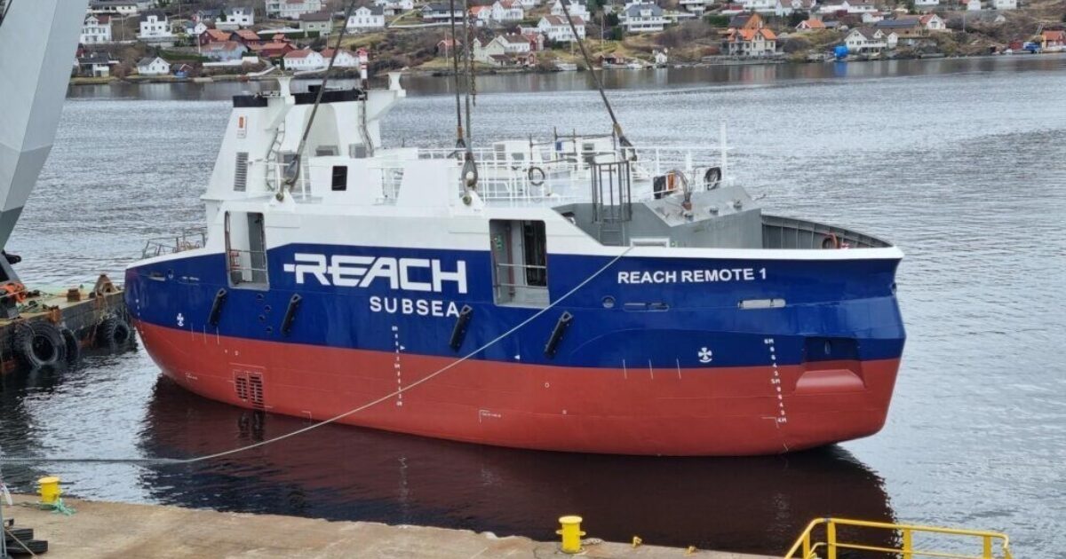 OpenGraph Image for Reach Subsea’s first Reach Remote USV sea-launched