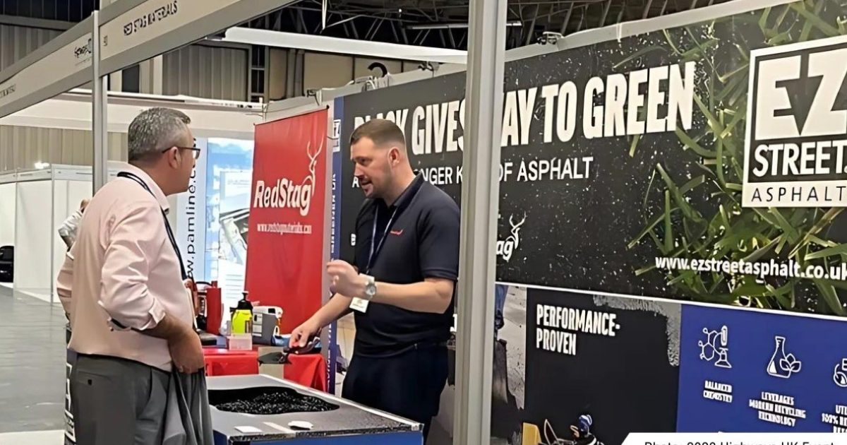 OpenGraph Image for Red Stag Materials to showcase innovative solutions at Highways UK 2024