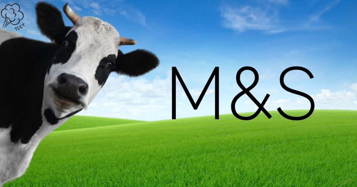 OpenGraph Image for M&S targets farting cows with £1million net zero investment