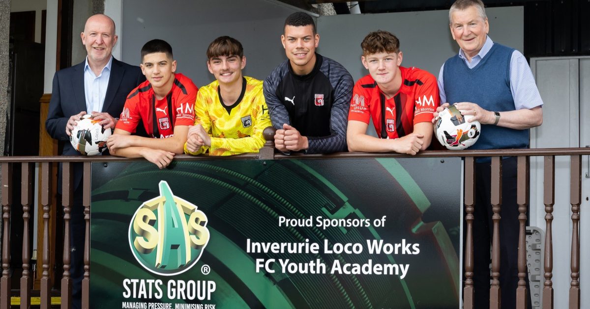 OpenGraph Image for STATS Group signs three-year sponsorship deal to support Inverurie Locos Youth Academy