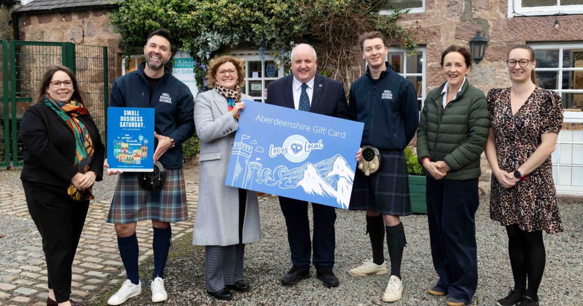 OpenGraph Image for Aberdeenshire Council backs Small Business Saturday