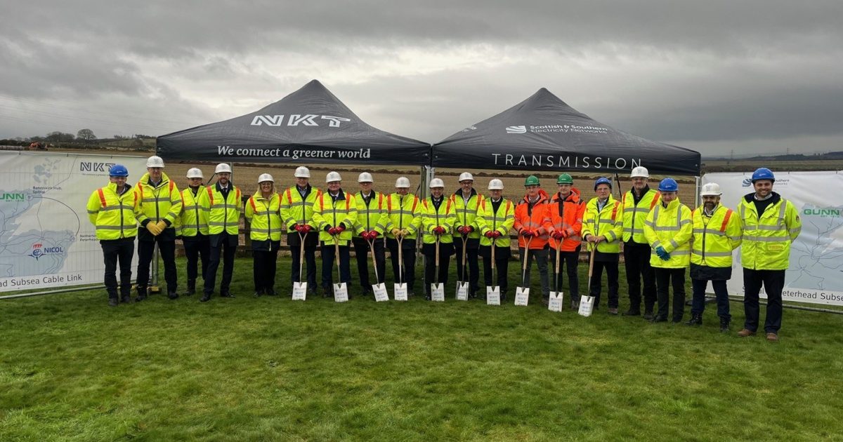 OpenGraph Image for Groundbreaking event marks start of Spittal to Peterhead subsea cable project