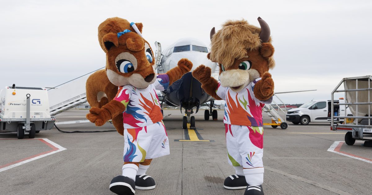 OpenGraph Image for Sport Aberdeen welcomes dynamic duo as new mascots arrive in style