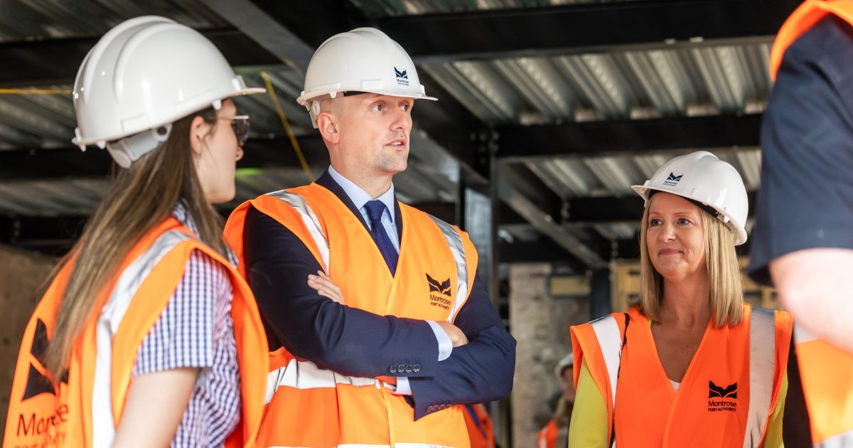 OpenGraph Image for Minister visits Montrose Port Skills Academy to celebrate next generation of offshore wind talent