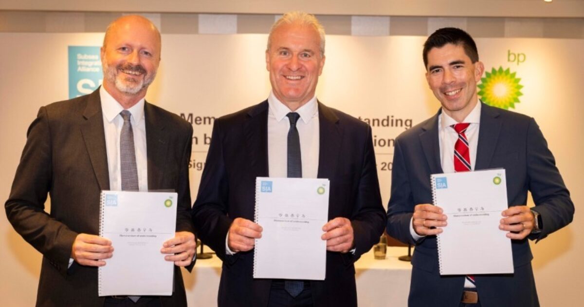 OpenGraph Image for Subsea Integration Alliance signs MoU with bp