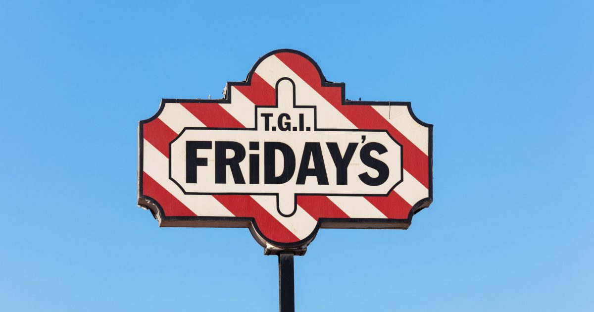 OpenGraph Image for TGI Fridays operator on brink as shares plunge 90%