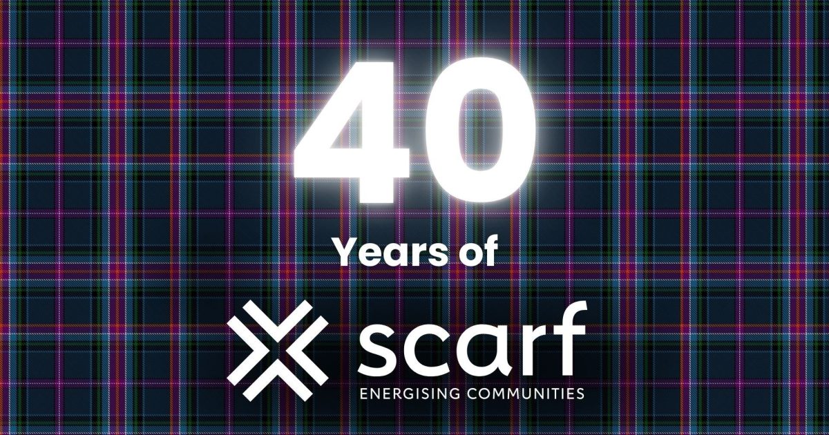 OpenGraph Image for Scarf unveils official anniversary tartan to mark 40 years of tackling fuel poverty in Scotland