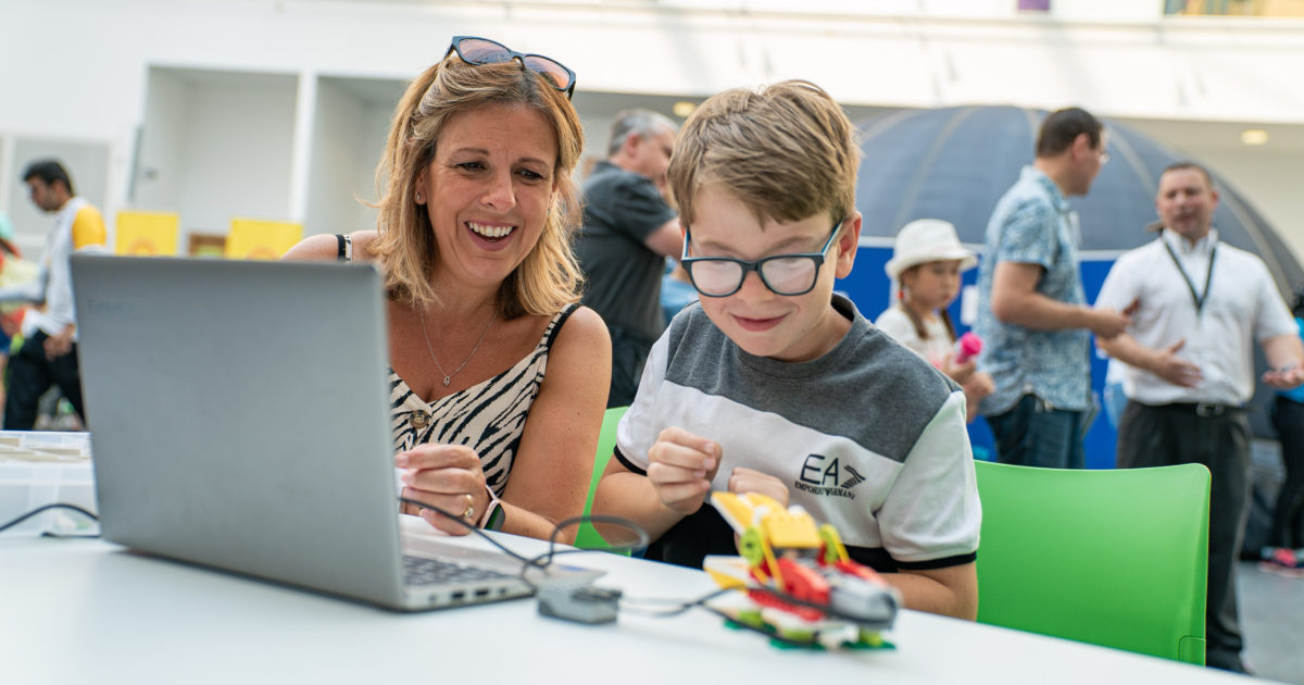 OpenGraph Image for Robots, rainforests and racing cars at TechFest activity weekend