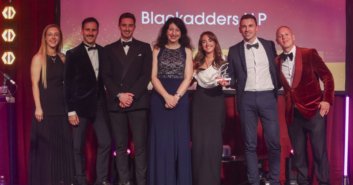 OpenGraph Image for Success for Blackadders LLP at Scottish Awards