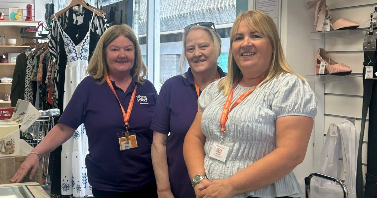 OpenGraph Image for New shop drives over £100,000 sales for Home-Start Aberdeen