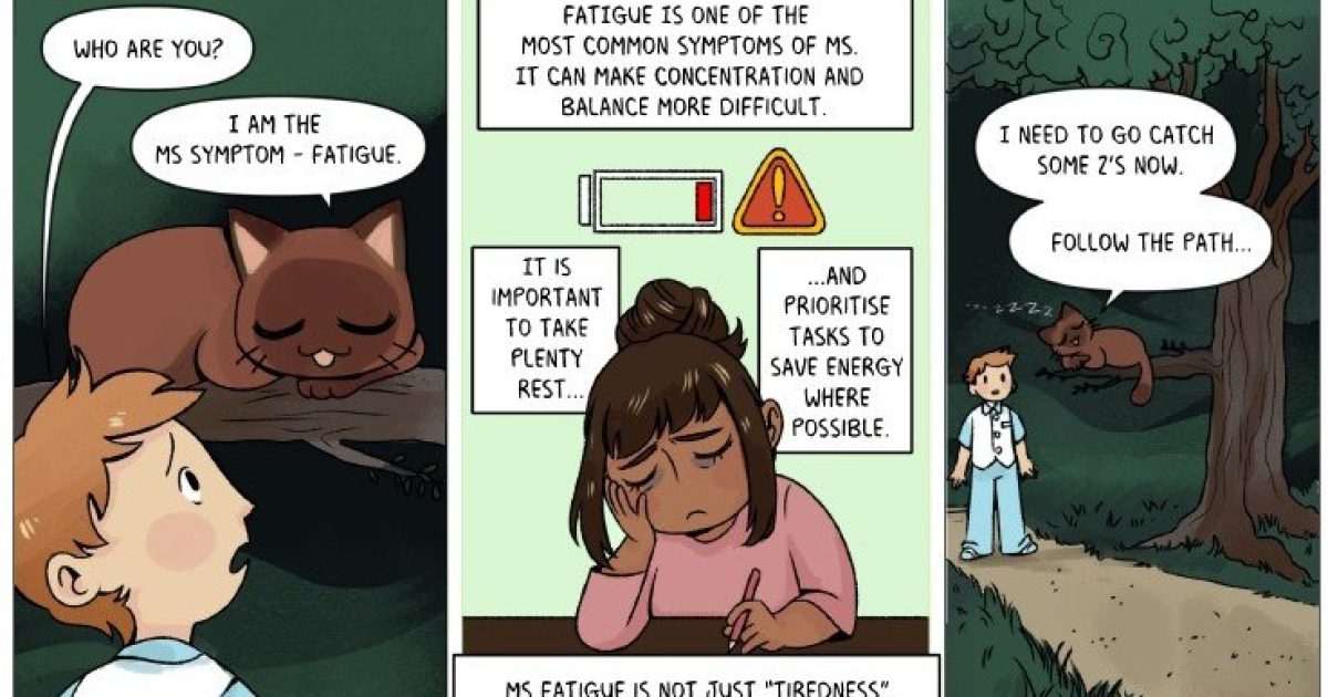 OpenGraph Image for New comic takes readers ‘through the looking glass’ to highlight invisible symptoms of MS