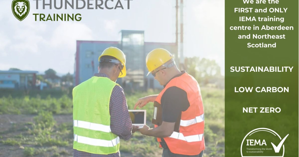 OpenGraph Image for Aberdeen's first IEMA environmental training provider approved