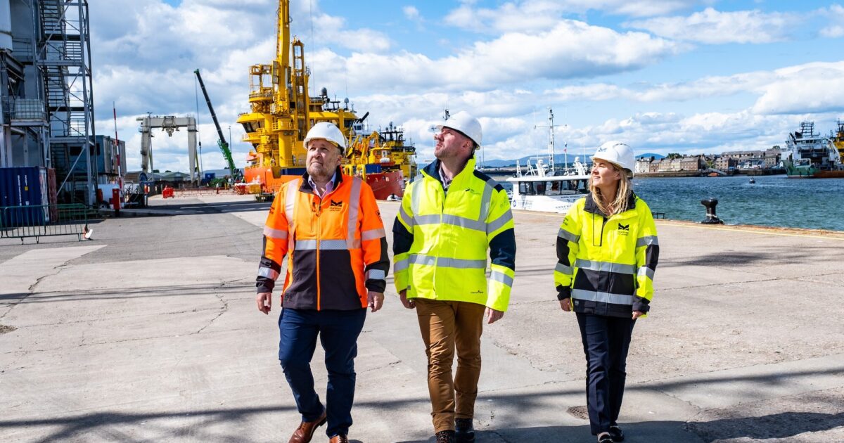 OpenGraph Image for Montrose Port Authority sets out growing ambition as critical to Scotland's offshore wind sector to Energy Secretary