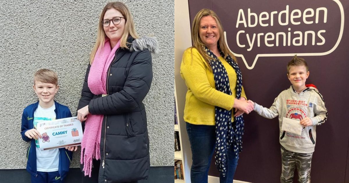 OpenGraph Image for Kind-hearted 7- and 8-year old’s raise funds for Aberdeen Cyrenians