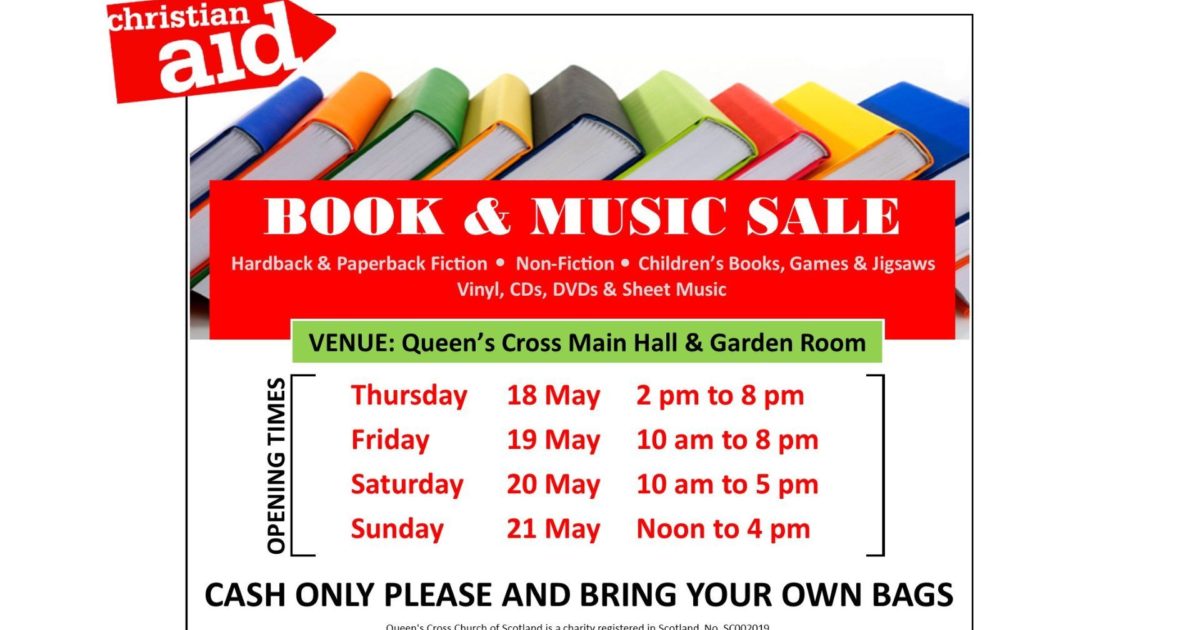 OpenGraph Image for Big book and music sale from May 18 to 21 at Queen's Cross