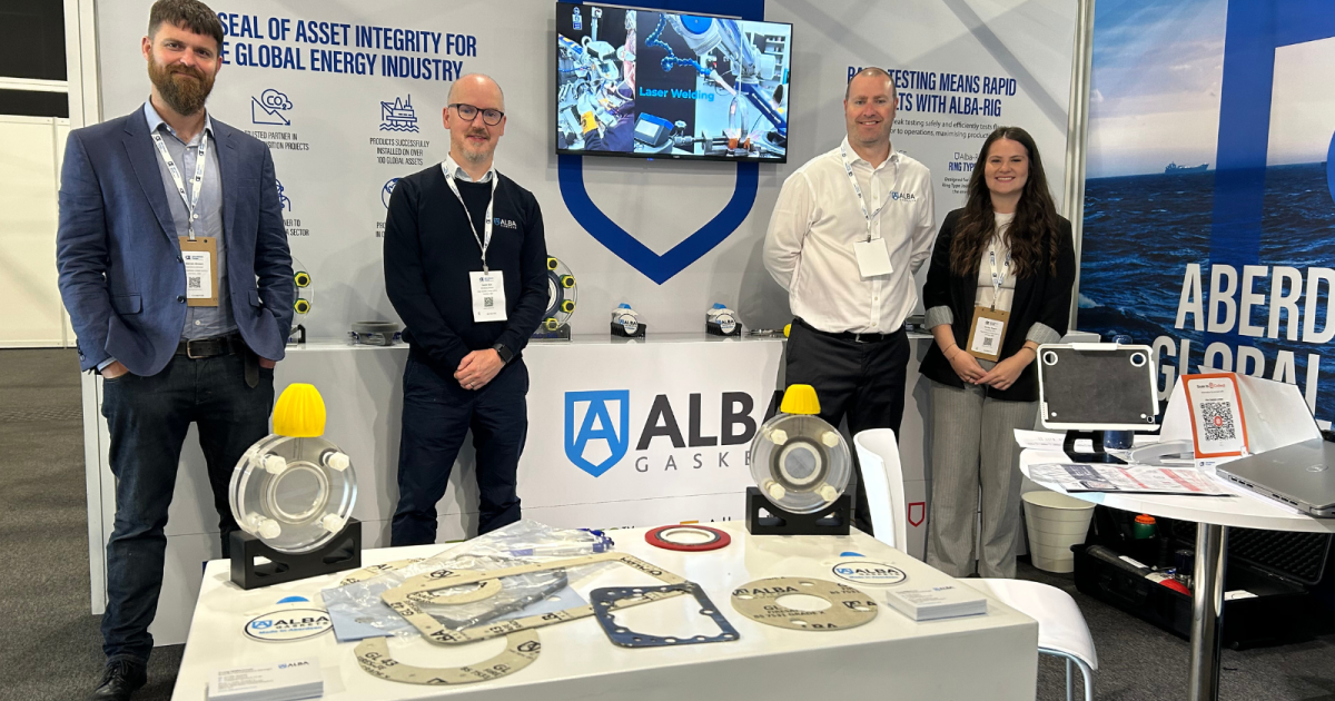 OpenGraph Image for A successful week for Alba Gaskets at SPE Offshore Europe 2025