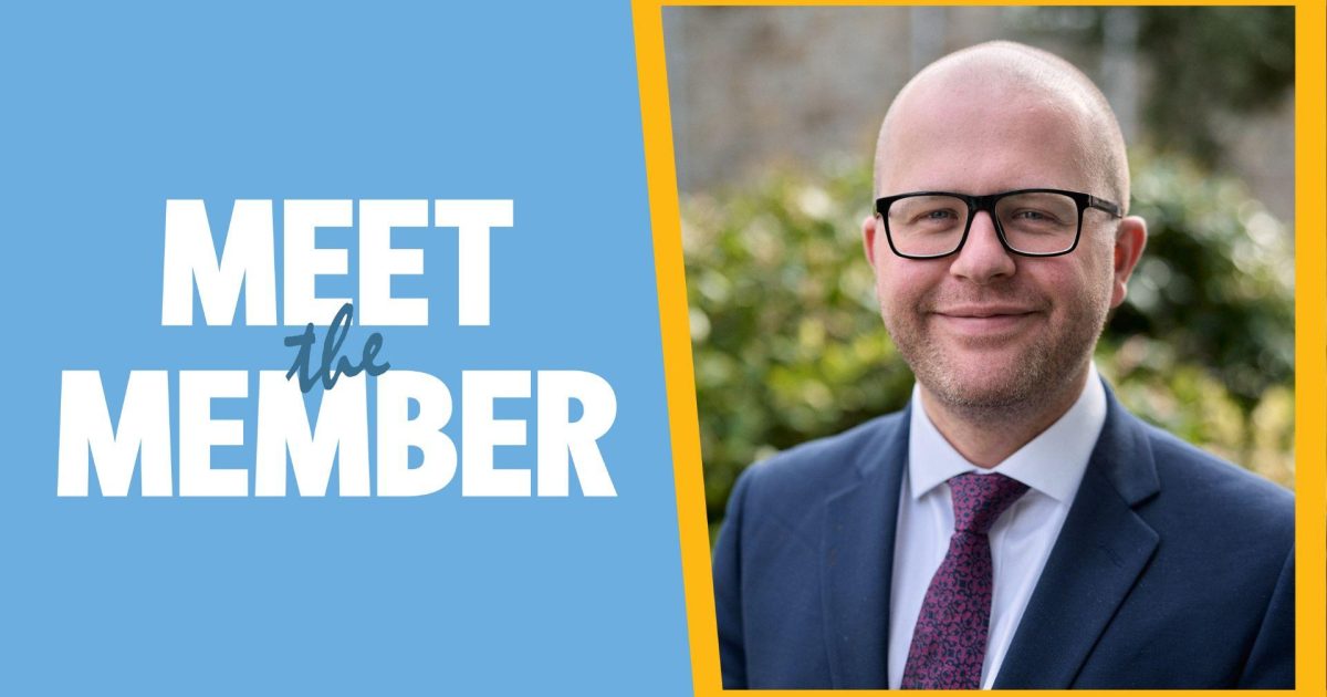 OpenGraph Image for Meet the Member: Michael Kusznir, Burnett & Reid LLP