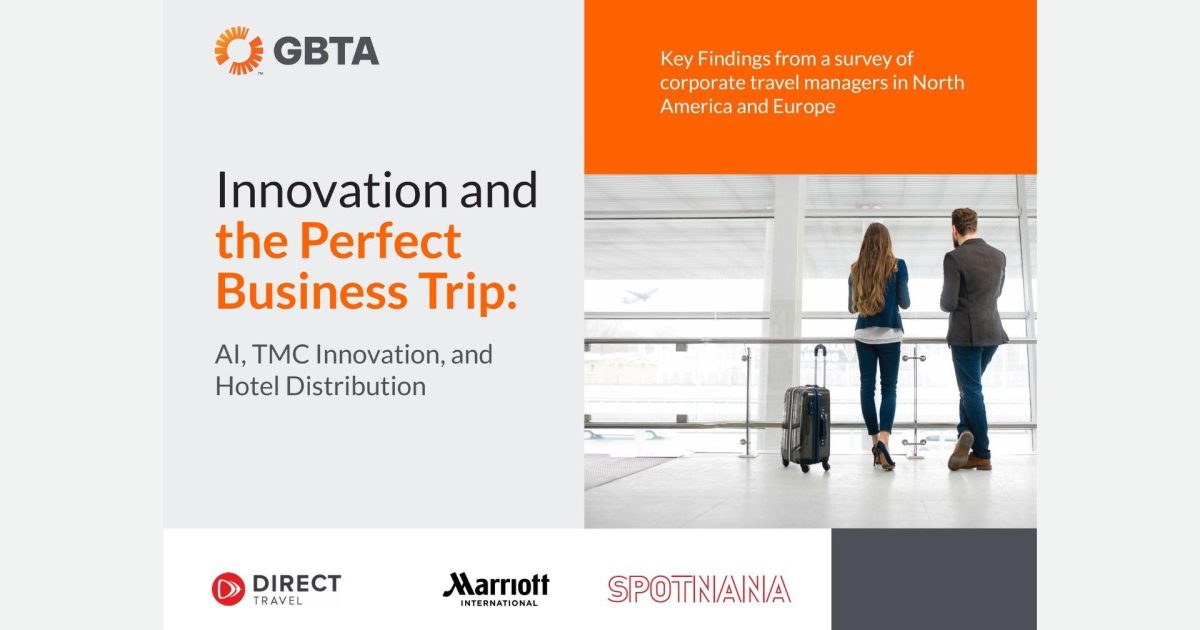 OpenGraph Image for Technology, managed travel and hotel distribution gaps stall progress toward the 'perfect business trip', according to new GBTA research