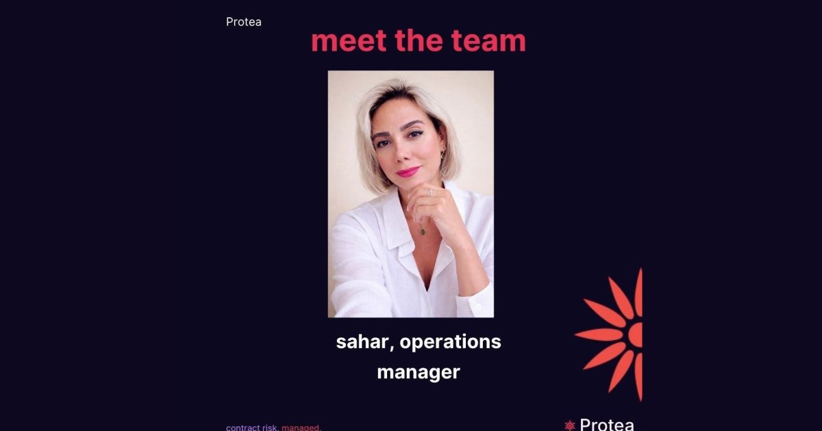 OpenGraph Image for Protea welcomes new Operations Manager, Sahar Moghadam