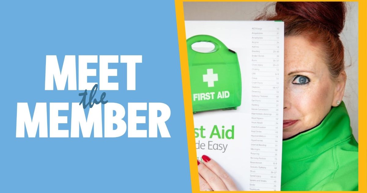 OpenGraph Image for Meet the Member: Sarah Phillips, First Aid at Work Aberdeen & Aberdeenshire
