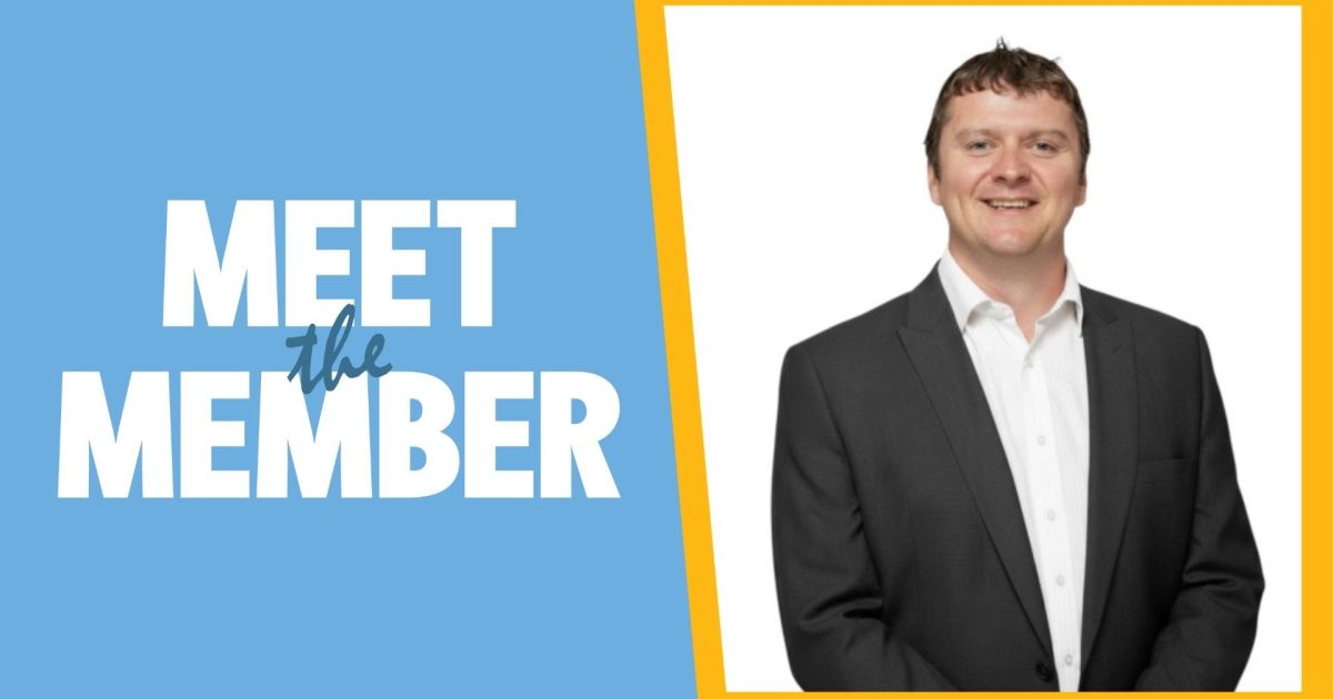 OpenGraph Image for Meet the Member: Andy Docherty, Marks & Clerk