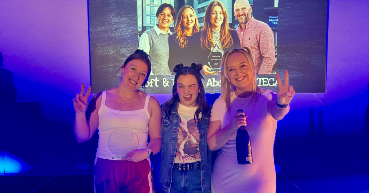OpenGraph Image for Hilton and Aloft by Marriott Aberdeen TECA wins RBH Commercial Team of the Year
