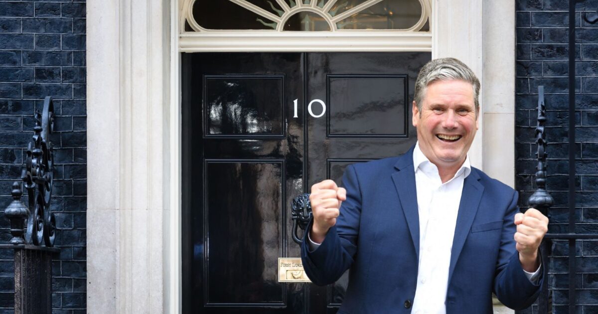 OpenGraph Image for Major new poll has Sir Keir Starmer destined for Downing Street