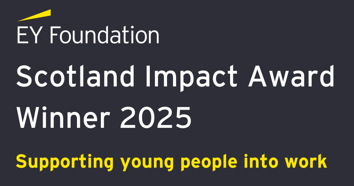 OpenGraph Image for DYW North East named Education Partner of the Year at EY Foundation Scotland Impact Awards