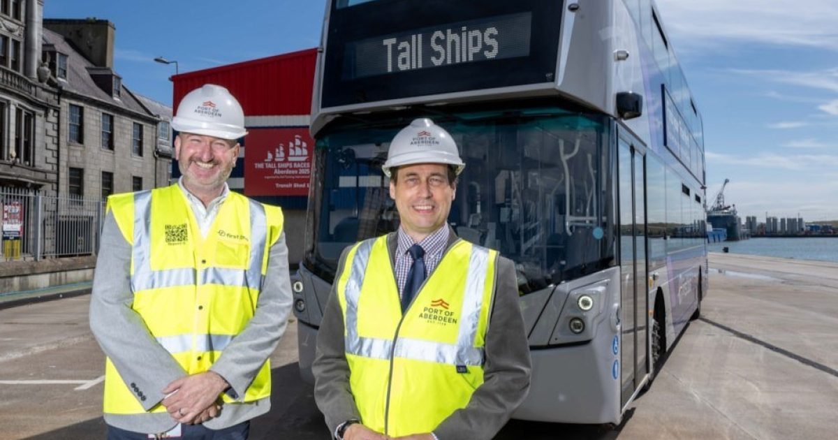 OpenGraph Image for All aboard! First Bus offers 50% off tickets during The Tall Ships Races Aberdeen
