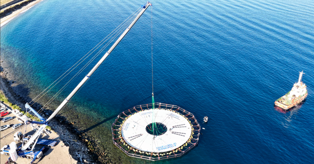 OpenGraph Image for GEODIS designs transport and installation of an offshore energy storage prototype in Italy