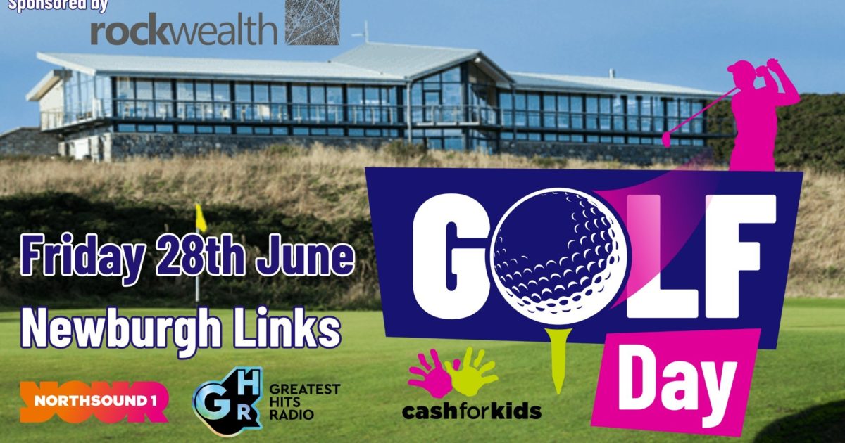 OpenGraph Image for Chin in by teeing off for Cash for Kids golf day