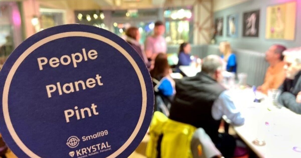 OpenGraph Image for People Planet Pint sustainability event this Wednesday