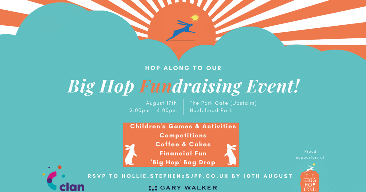 OpenGraph Image for Gary Walker Wealth Management to host Big Hop fundraising family afternoon