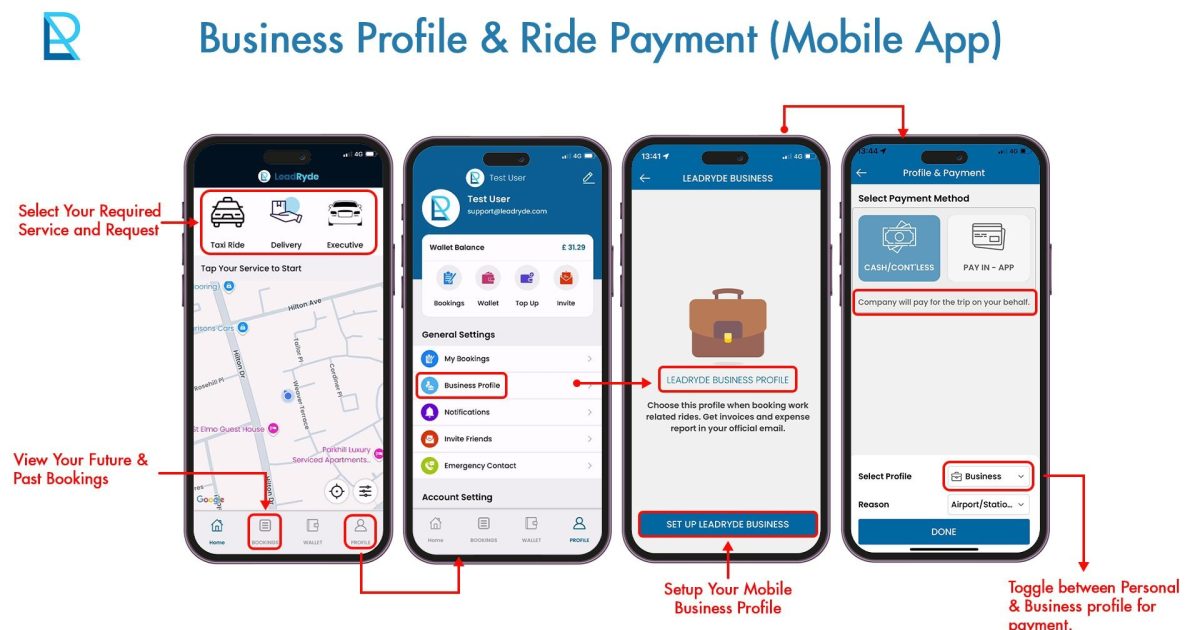 OpenGraph Image for LeadRyde Taxis launches ‘LeadRyde for Business’