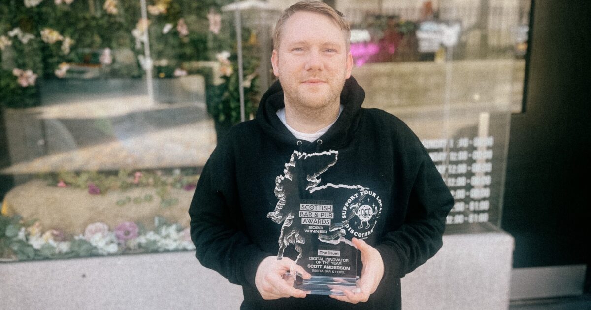 OpenGraph Image for Aberdeen marketer crowned “Digital Innovator of the Year” at Scottish Bar and Pub Awards