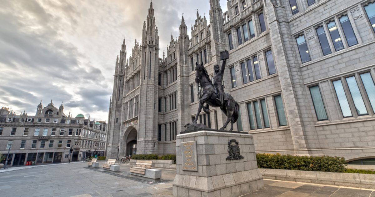 OpenGraph Image for Today's business headlines: Aberdeen bus gates row reignites